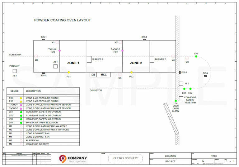 2020-04-04 10_54_08-Sample Powder Coating Oven Layout.pdf - Adobe Acrobat Reader DC